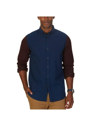 Nautica Performance Mens Dress Shirt 