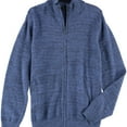 thumbnail image 1 of Nautica Mens Knit Cardigan Sweater, Blue, Small, 1 of 1
