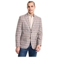 thumbnail image 1 of Nautica Mens Modern fit Sport Coat Blazer 38 S Beige Plaid, 1 of 1