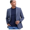 thumbnail image 1 of Nautica Mens Modern fit Sport Coat Blazer 38 S MId Blue Plaid Stretch, 1 of 1