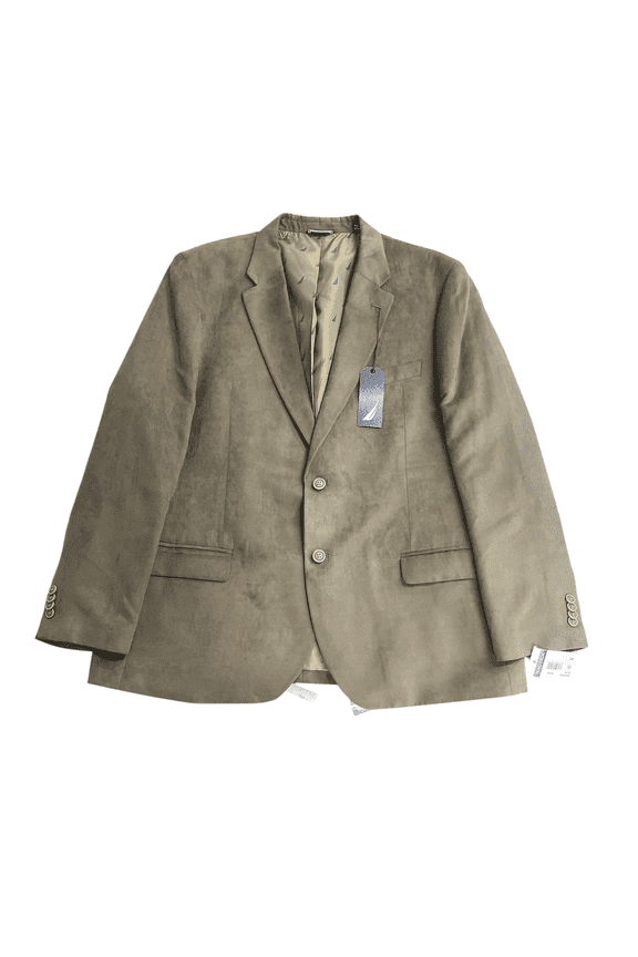 Mens Modern fit Sport Coat Blazer 46 R Green Solid