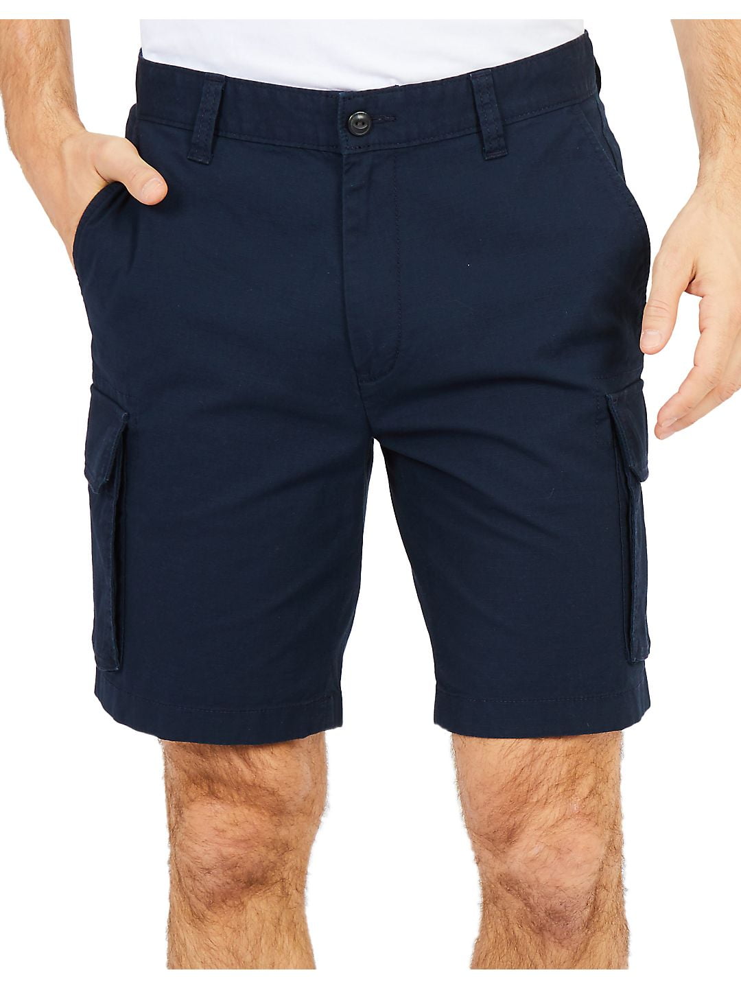 Nautica Mens New Navigator Everyday Classic Fit Cargo Shorts Navy 34 ...