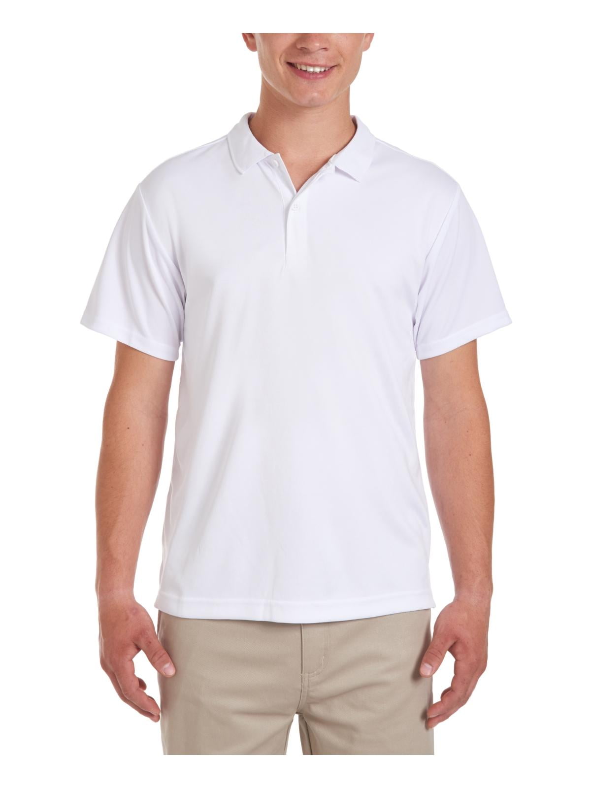 Nautica Mens Performance Fitness Polo Walmart Business Supplies