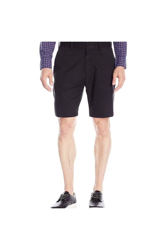 Mens Racer Modern-Fit Casual Walking Shorts, Black, 32
