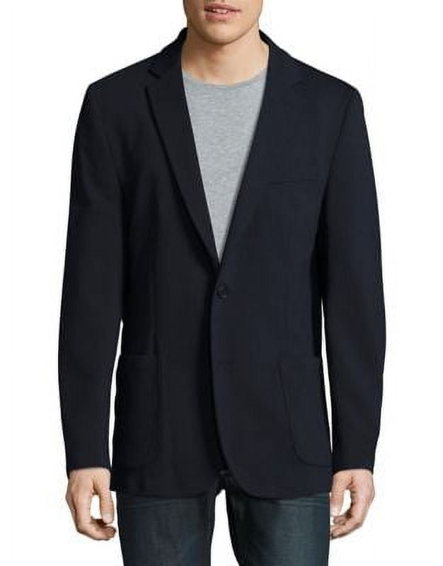 Nautica Mens Soft-Shoulder Two Button Blazer Jacket, Grey, Small (Regular)