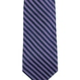 thumbnail image 1 of Nautica Mens Striped Self-tied Necktie, Purple, One Size, 1 of 1