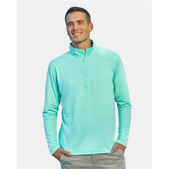 Nautica N17924 Men's Saltwater Quarter-Zip Pullover