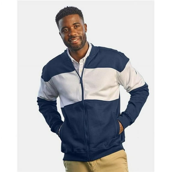 Nautica N17928 Anchor Bomber Full-Zip Fleece Jacket