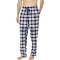 thumbnail image 1 of Nautica NAVY Men's Sustainably Crafted Super Soft Plaid Sleep Pants S, 1 of 3