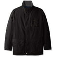 thumbnail image 1 of Nautica NEW Black Mens Size 2XL Full-Zip Mock-Neck Parka Jacket, 1 of 3