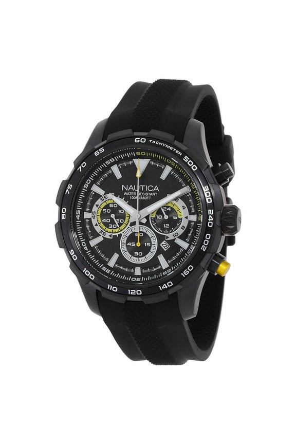 Nst Chronograph Quartz Black Dial Men's Watch NAPNSF306
