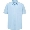 Nautica OX BLUE Young Men's School Uniform Oxford Buttondown Shirt, US