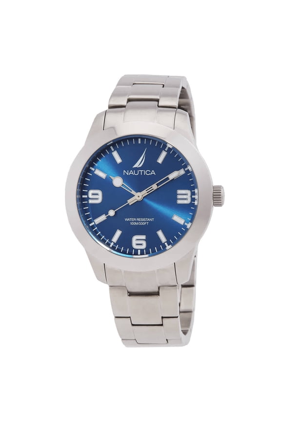 Pacific Beach Blue Dial Men's Watch NAPPBF202