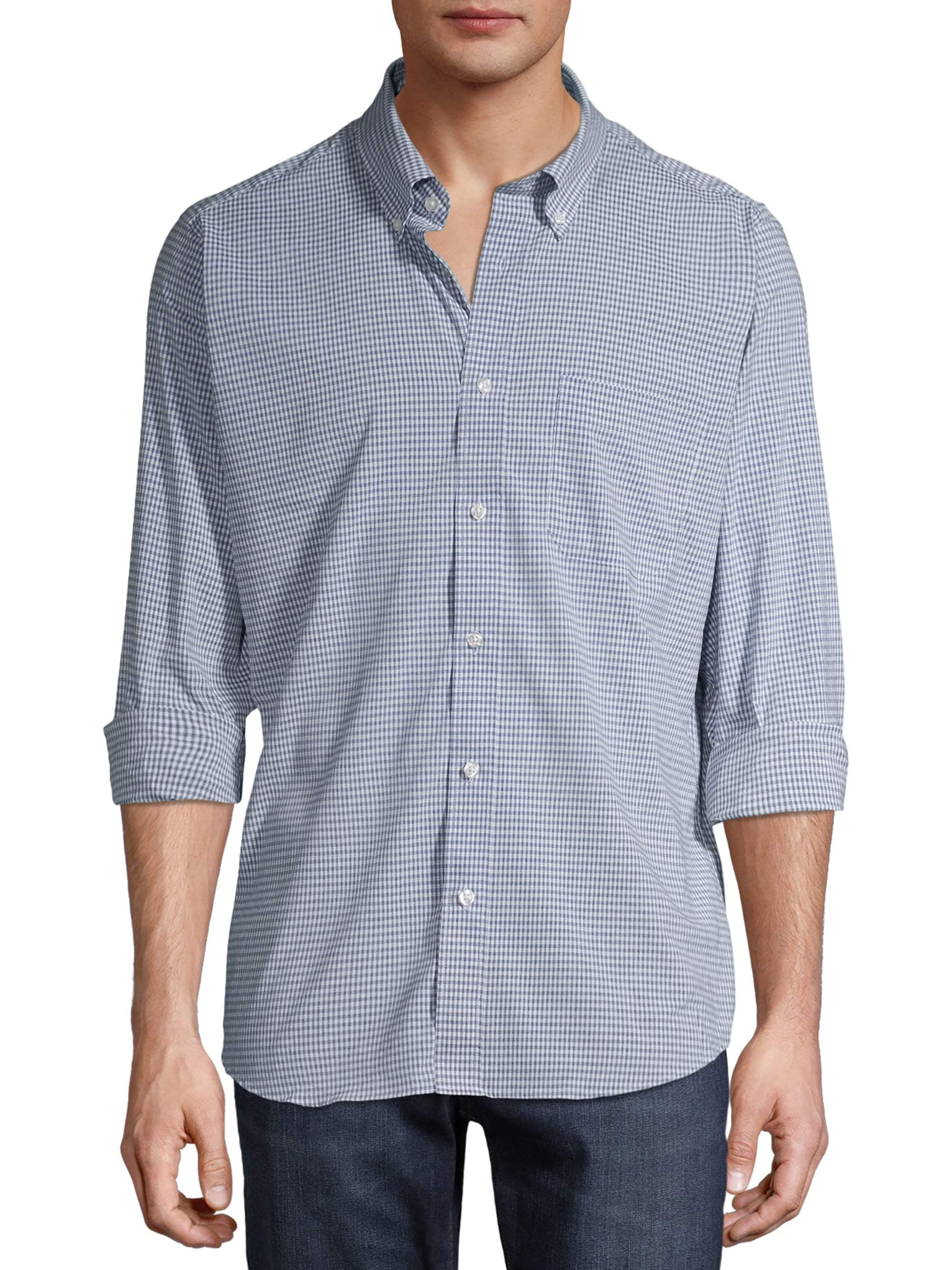 nautica men's performance dress shirt Nautica Men's Wrinkle-Resistant Performance Dress Shirt - Slim Fit - MT 34/35