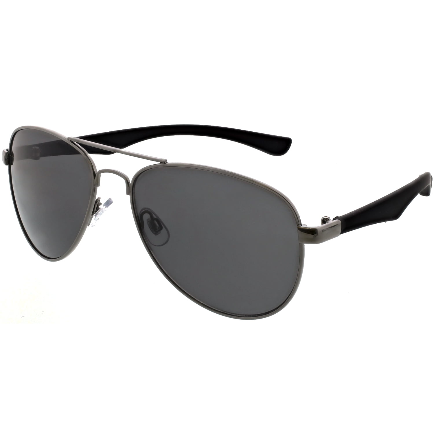 Nautica Polarized Sunglass, Combo Aviator w/ Soft Touch Temples, 2024