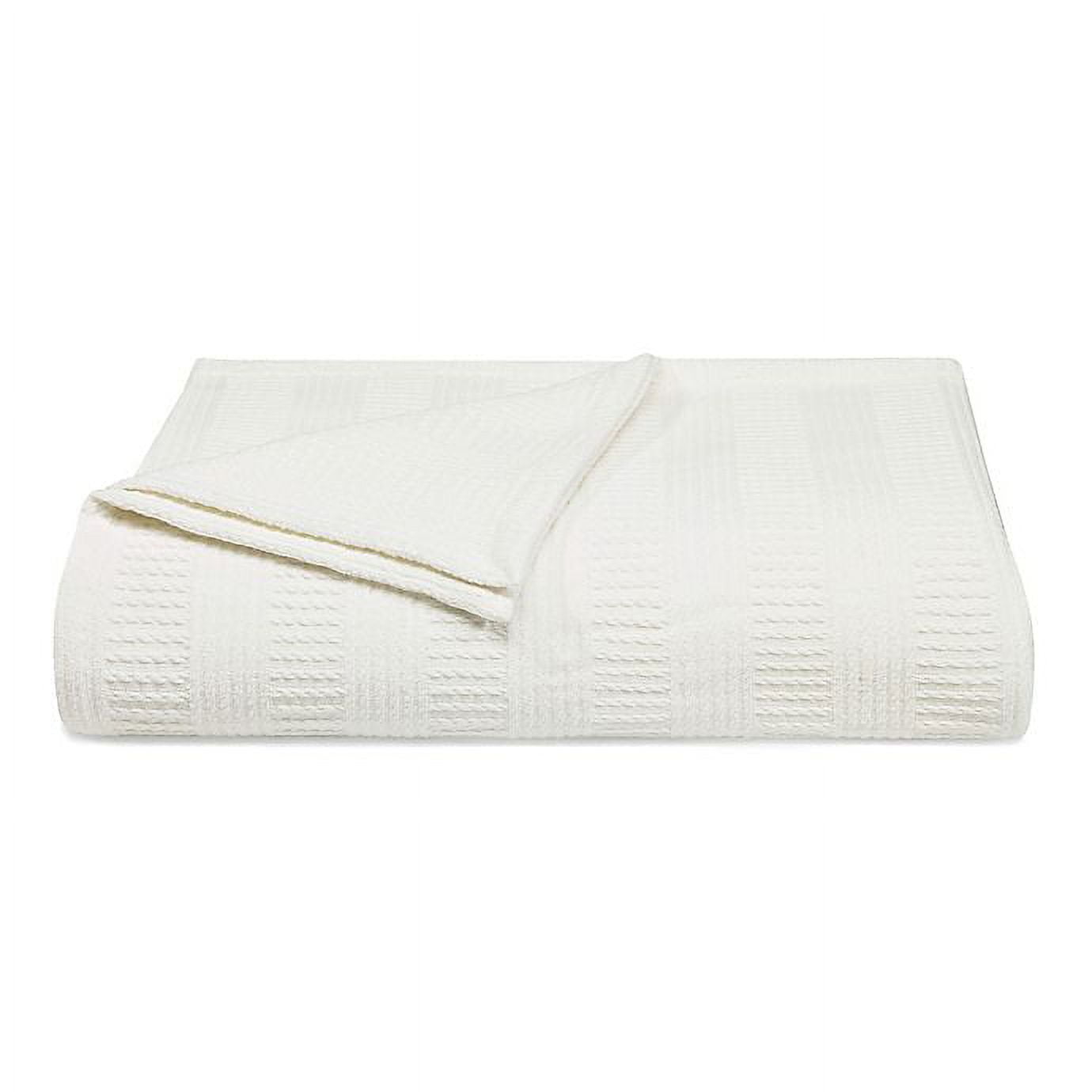 Nautical Stripe Soft Cotton Queen Throw Blanket, Machine Washable