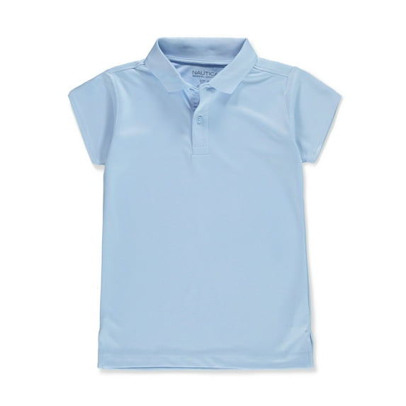 Nautica Boys' Performance Polo Shirt Color: blue Size: 18 - 20