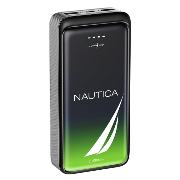 Nautica TURAN PB Dual-USB Hi-Speed Portable Power Bank, UCCPB0803, 20kmAh