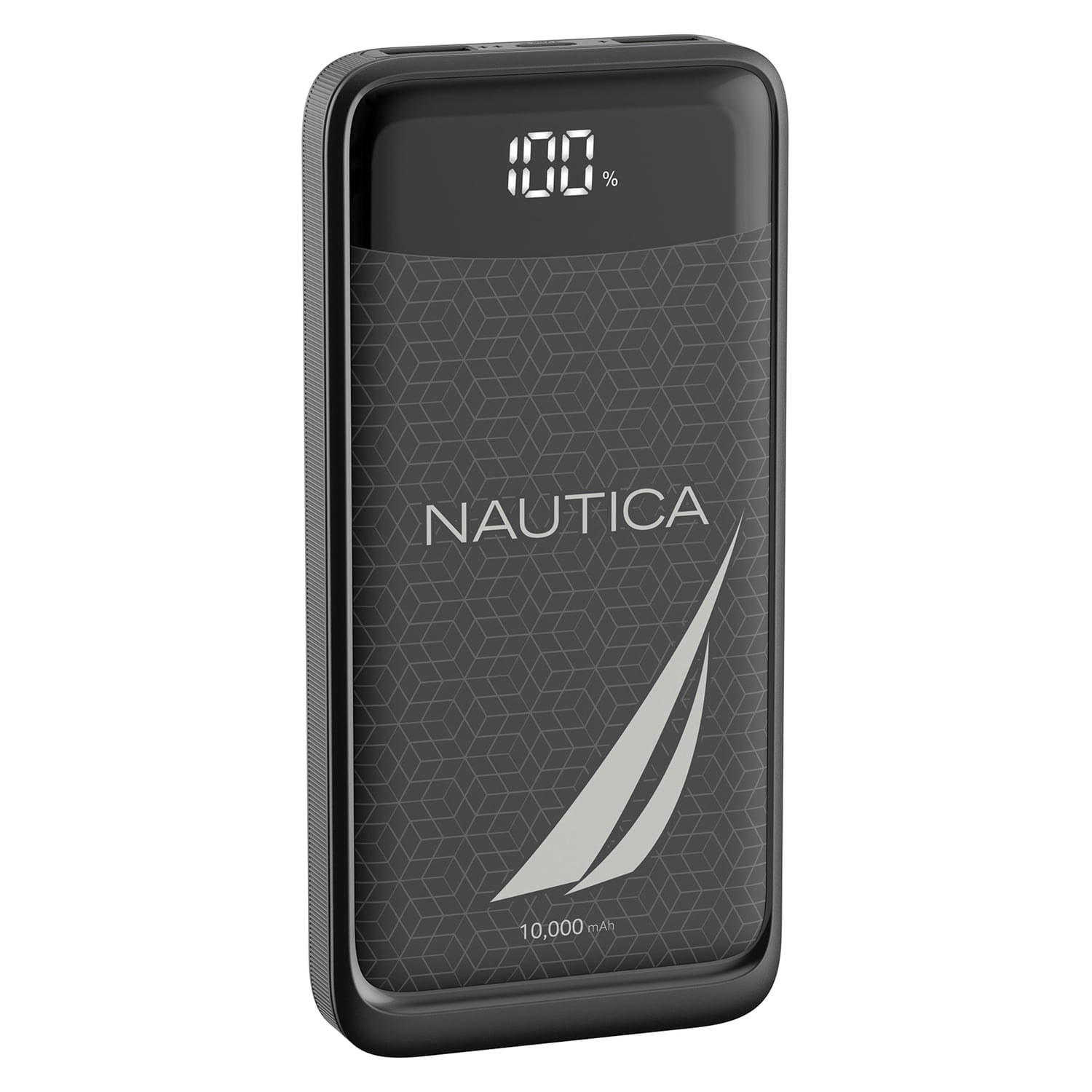 Nautica TURAN PB Dual-USB Hi-Speed Portable Power Pack with Digital Power Display, UCCPB1003, 10kmAh