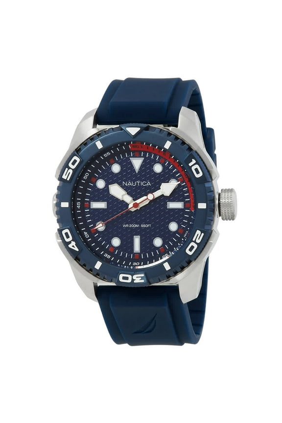 Tarpoon Quartz Blue Dial Men's Watch NAPTDAS31