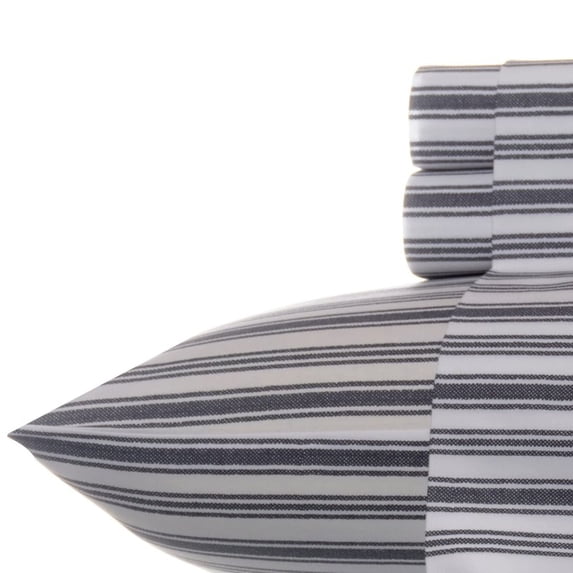 Nautica Coleridge Twin Sheet Set in Charcoal