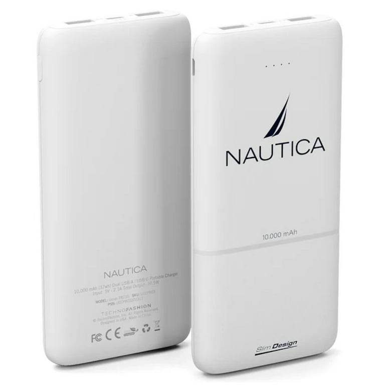 Nautica Urban PB210 Power Bank Battery Portable Charger 10000mAh