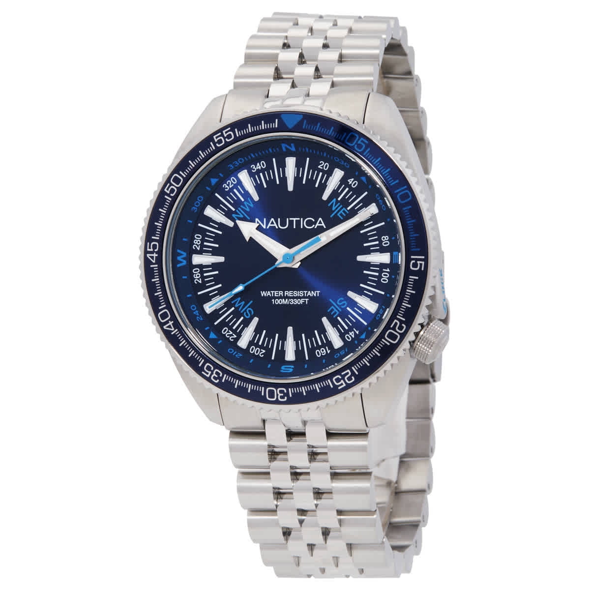 Nautica Vintage Quartz Blue Dial Men
