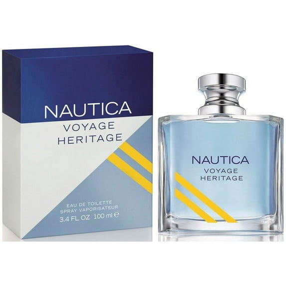 Nautica Voyage Heritage Eau De Toilette Spray By Nautica3.4 Oz (Pack 4)