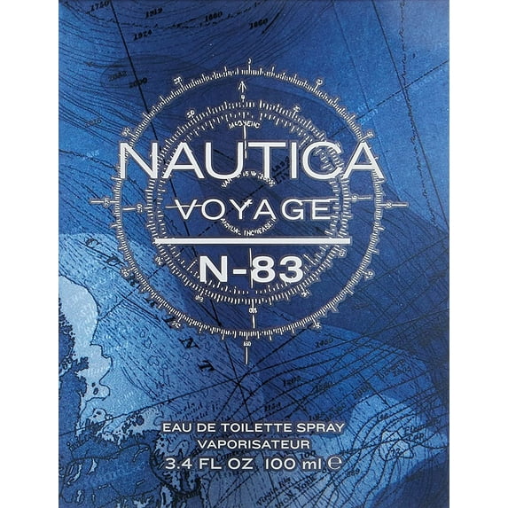 Nautica Voyage N-83 For Men Cologne Eau de Toilette 3.4 oz ~ 100 ml Spray