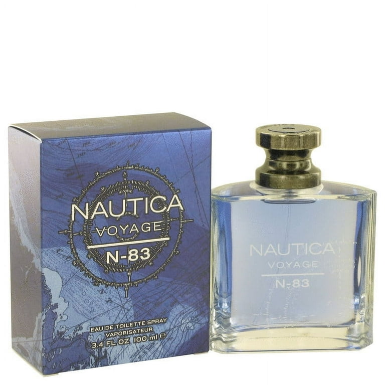 Nautica Voyage N-83 Men's Cologne, Ocean Scented Eau De Toilette