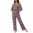 thumbnail image 1 of Nautica Women's 2 Piece Fleece Pajama Sleepwear Set (Grey) Medium, 1 of 4