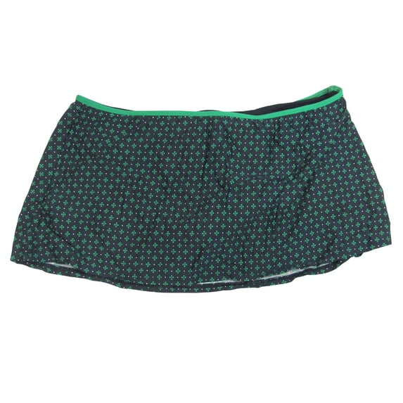 Nautica Women's Bikini Bottom with Geometric Print & Skirt