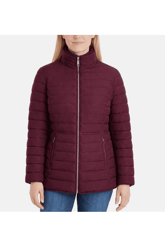 Women's Puffer Jacket Purple Small