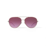 Nautica Womens Rxable Fashion Sunglasses, NLS6008, Rose Gold, 57-16-135, with Case
