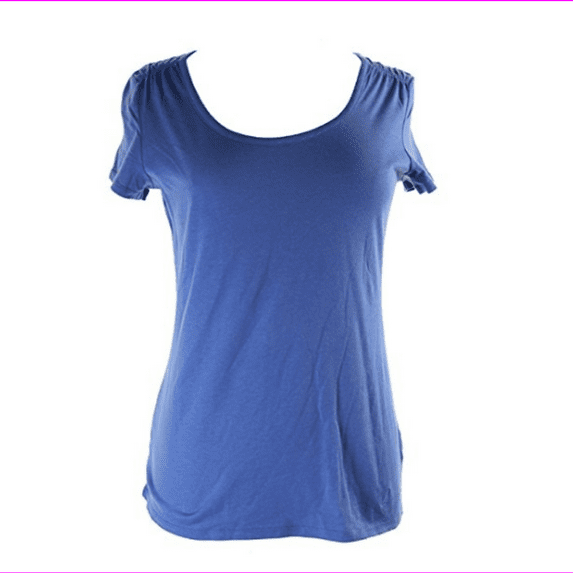 Nautica Women's Short Sleeve Tee in Bolt Blue, XS