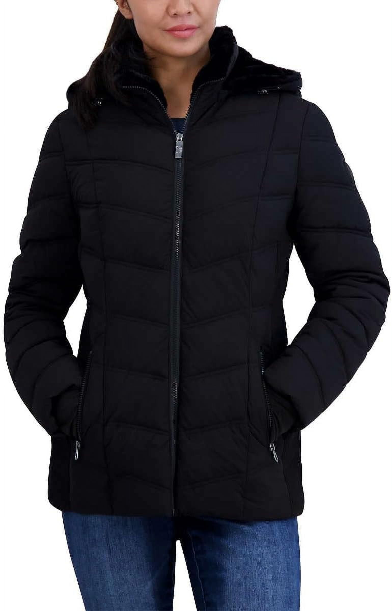 Nautica puffer jacket womens hotsell