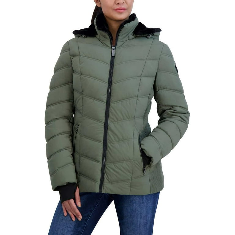 Nautica puffer jacket with hood hotsell