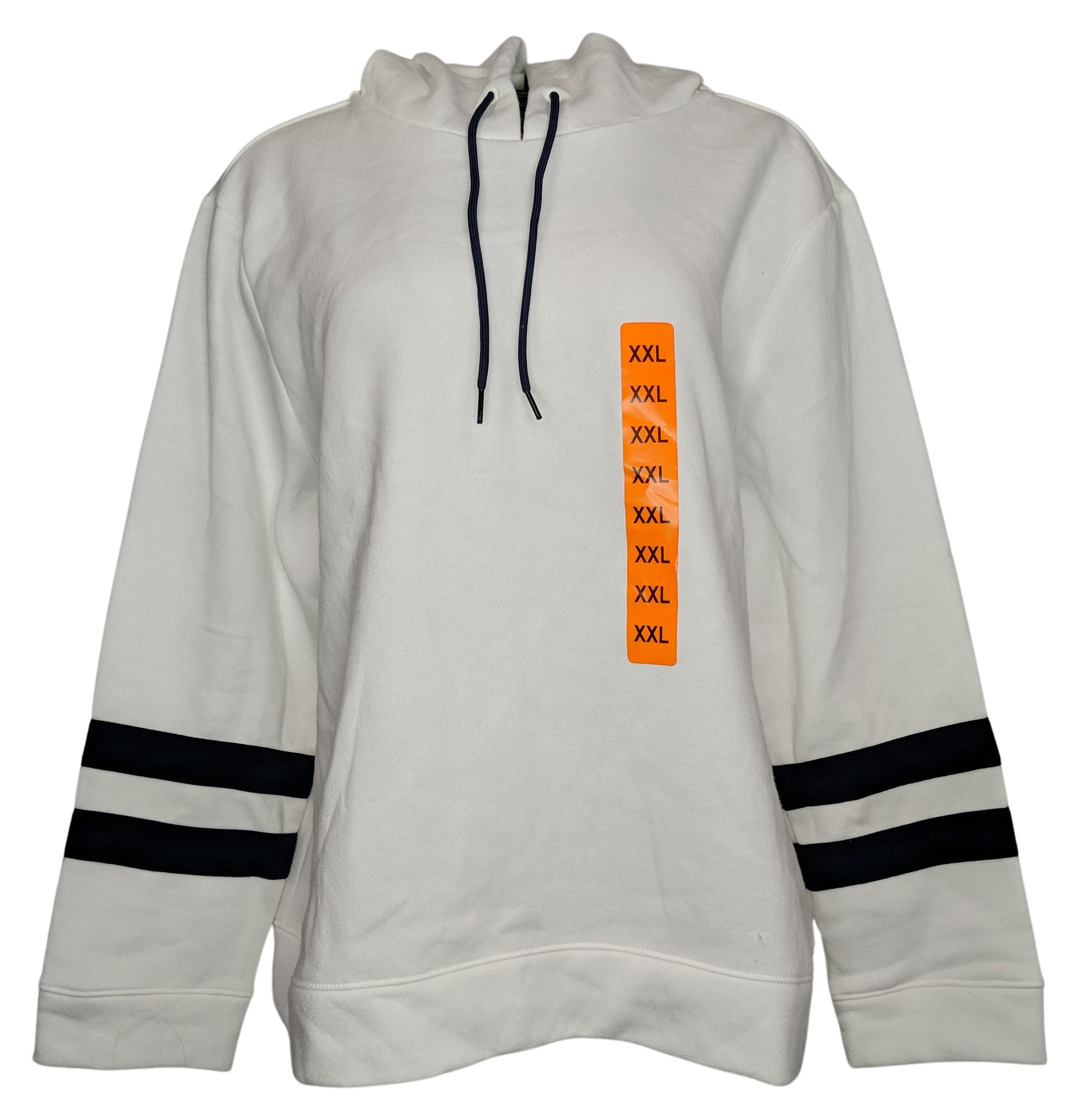 Nautica Women's Sweater Sz 2XL (XXL) Striped Long Sleeve Hoodie