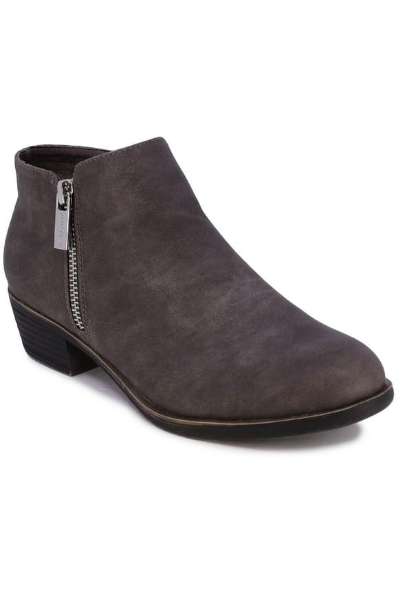 Womens Alara Faux Leather Ankle Shooties