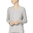 thumbnail image 1 of Nautica Womens Sleepwear Dolman Sleeve Pajama Top Only,1-Piece, XX-Large, Grey Heather, 1 of 2