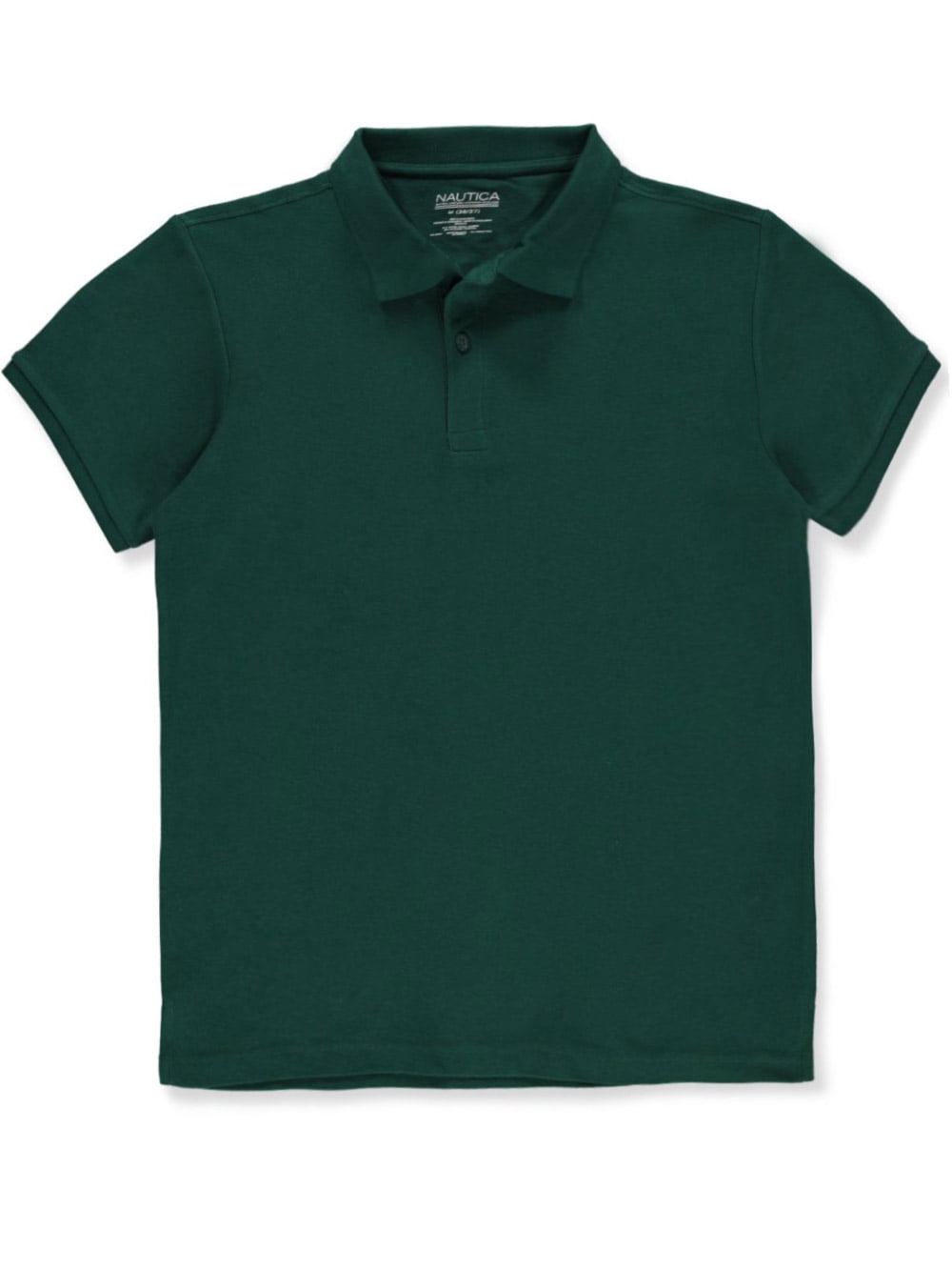 Nautica Men's Short Sleeve Solid Stretch Cotton Pique Polo Shirt, Bright Co