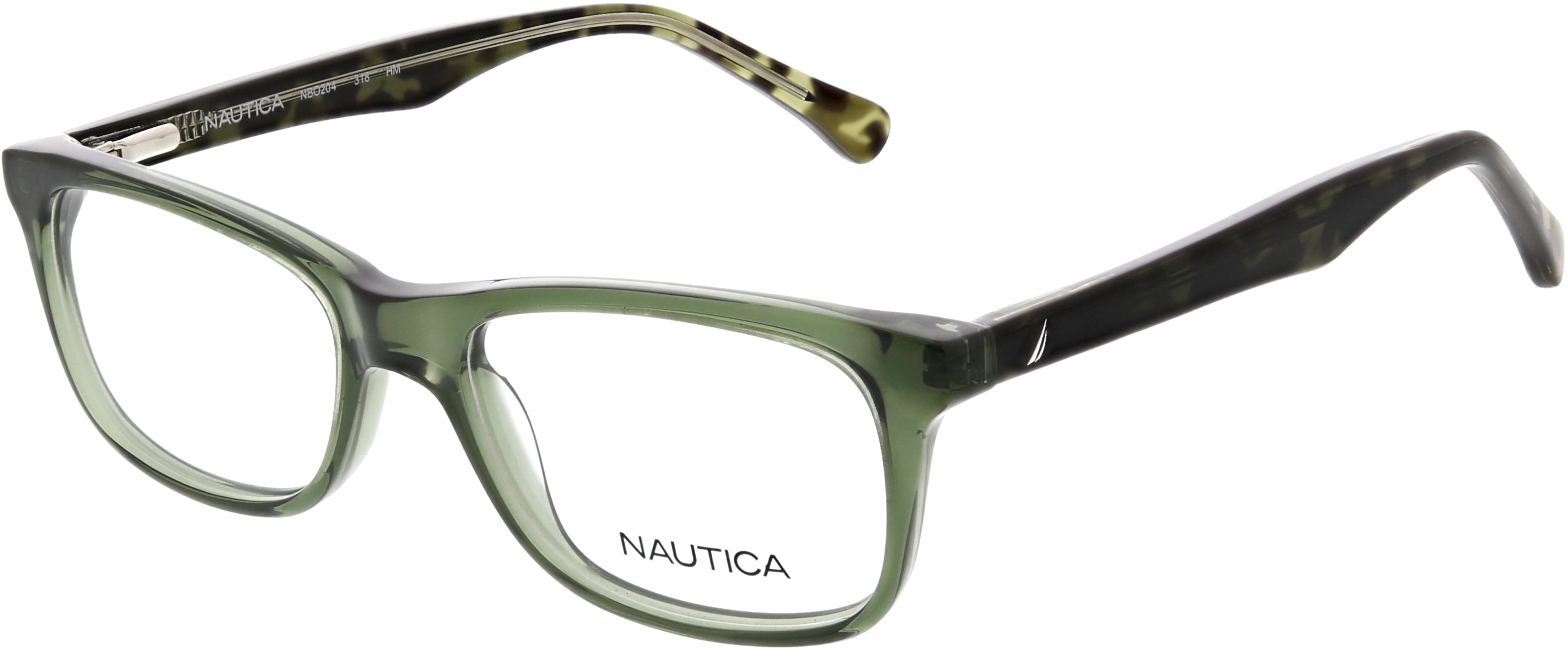 Nautica Youth NBO204 Prescription Eyeglasses with Case, Olive