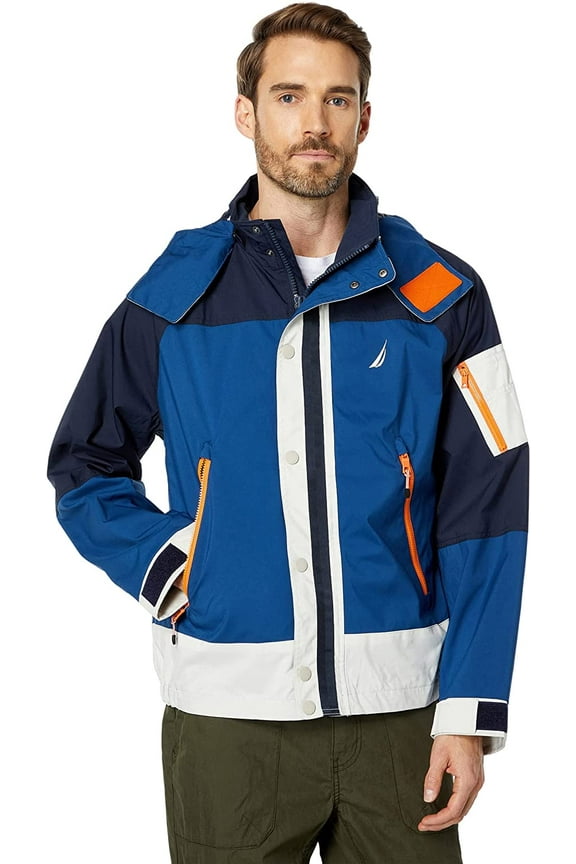 mens Color-block Hooded Jacket XX-Large Undercurrent