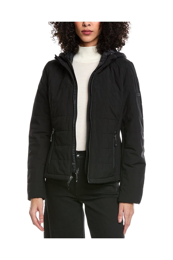 womens Short Jacket, xs, Black