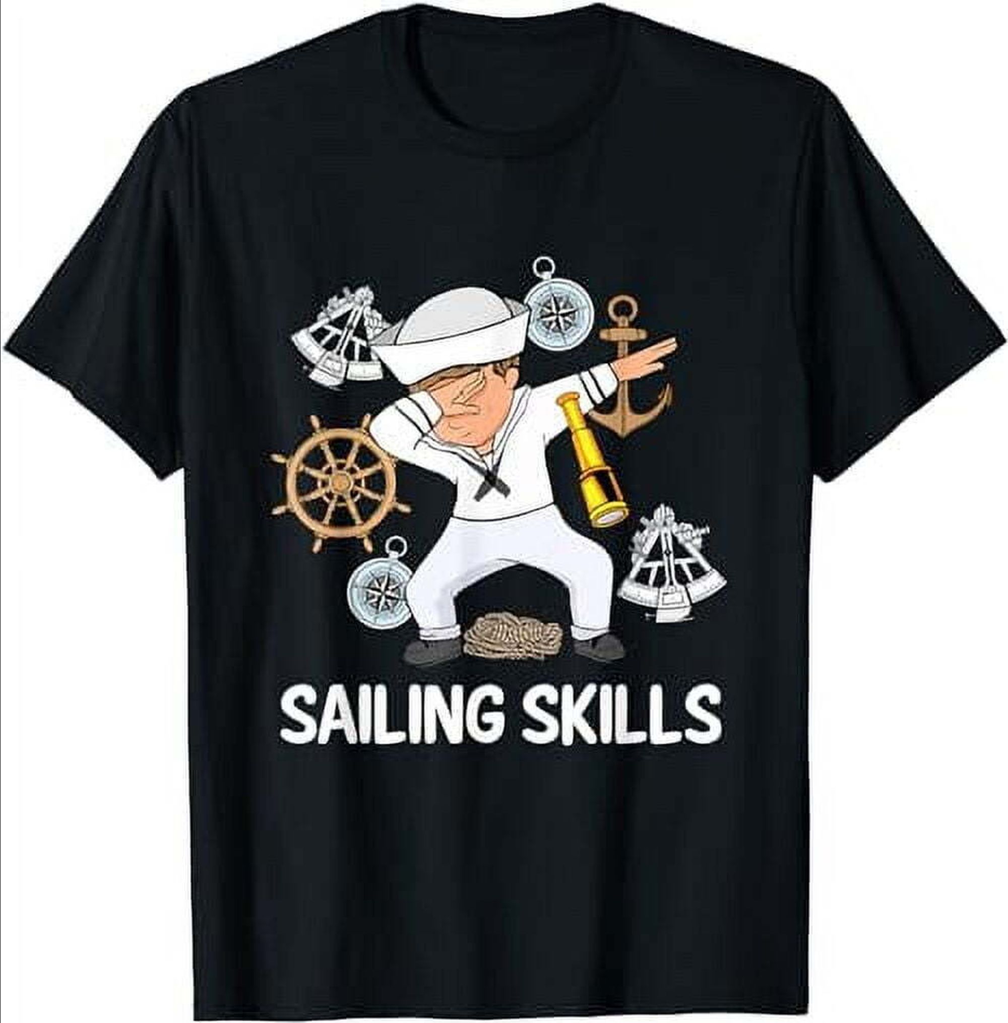 Nautical Adventure Men's Mariner's Voyage TShirt Ideal for Sailing