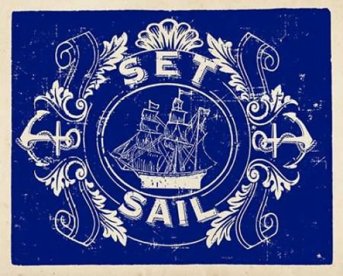 Nautical Advice 8 Canvas Art - Z Studio (22 x 28)