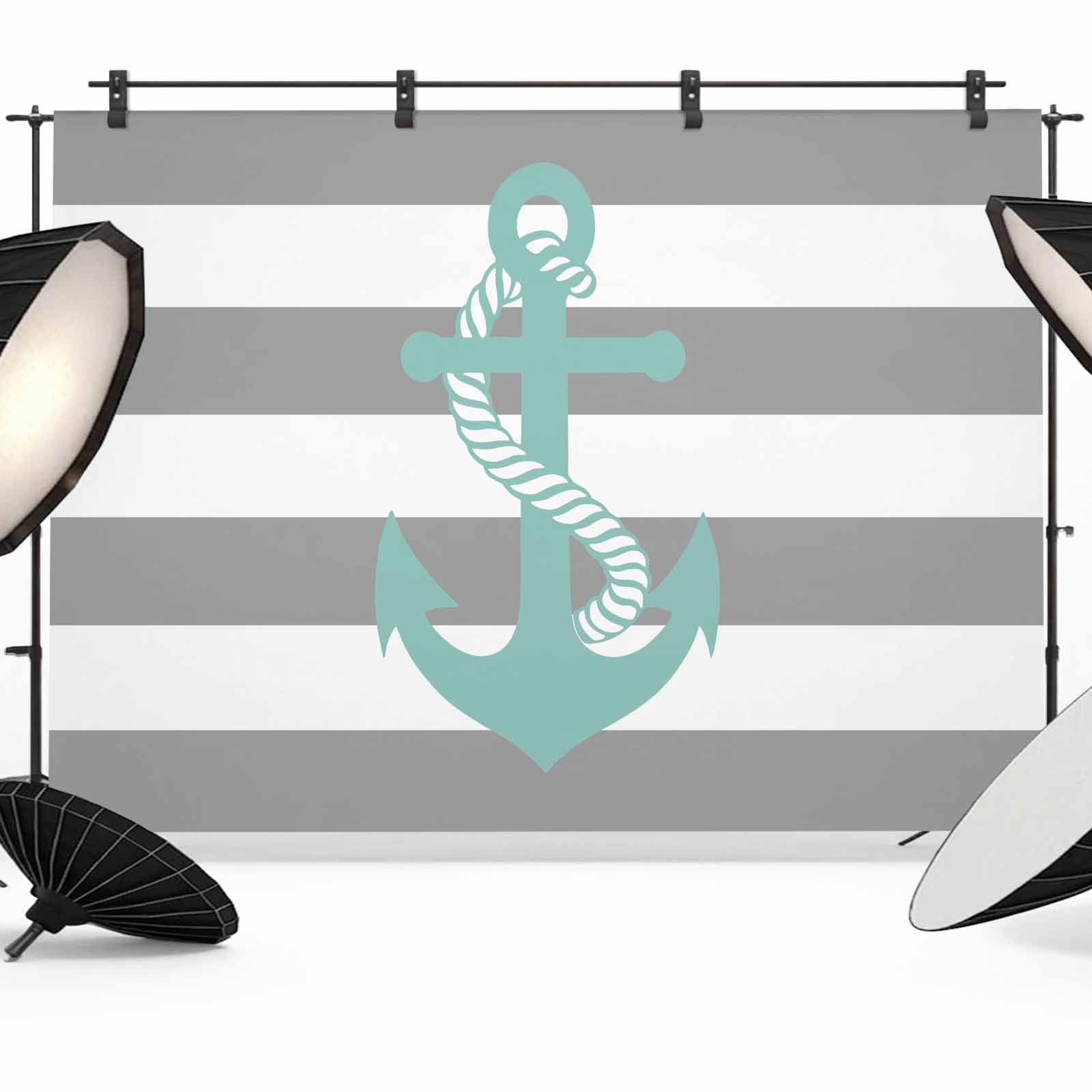 Nautical Anchor Backdrop for Photoshoot,Photography Photo Studio ...