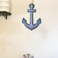 thumbnail image 1 of Nautical Anchor with Rope Nautical Beach Anchor Wall Art Decor Door Hanging Ornament Beach Theme Home Decoration, 1 of 5