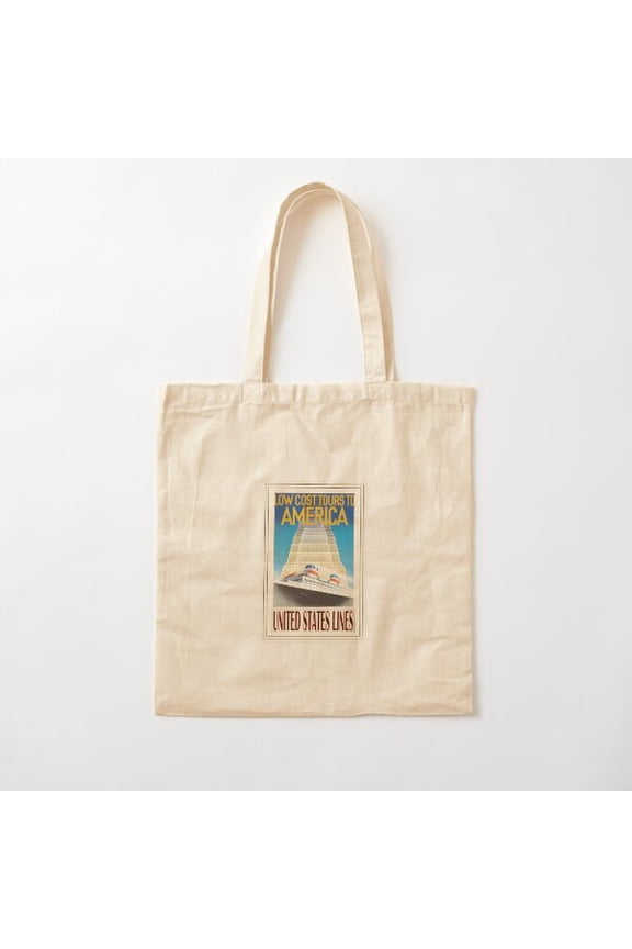 Nautical Art 25 Canvas Tote Bags, Reusable Shopping Bag