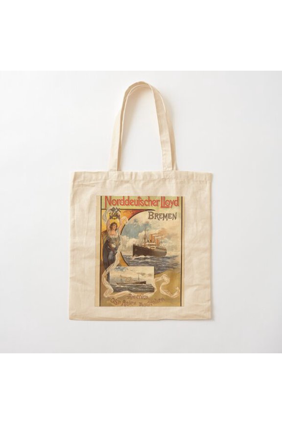 Nautical Art 79 Cotton Tote Bag Canvas Tote Bag, Family Gift For Mother, Her